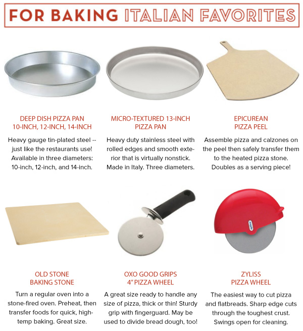 For Baking Italian Favorites