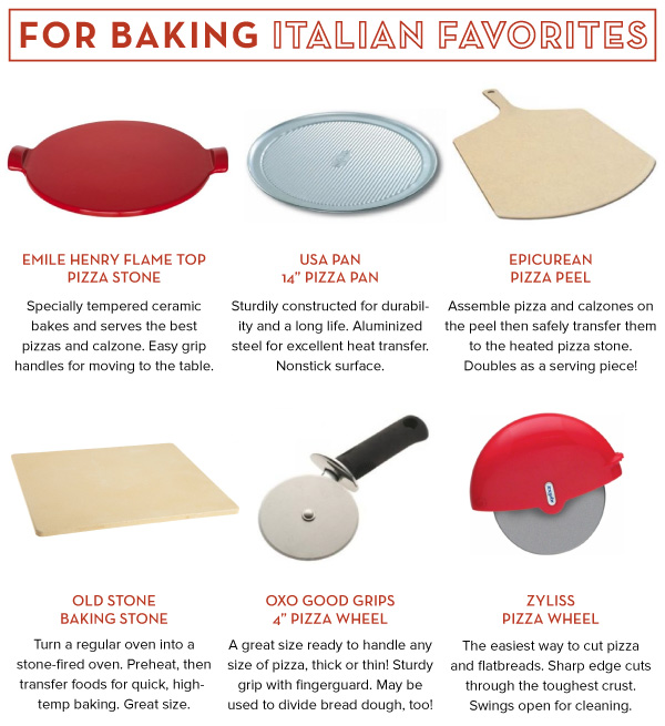 For Baking Italian Favorites