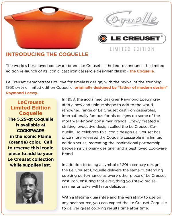 Le Creuset's Coquelle