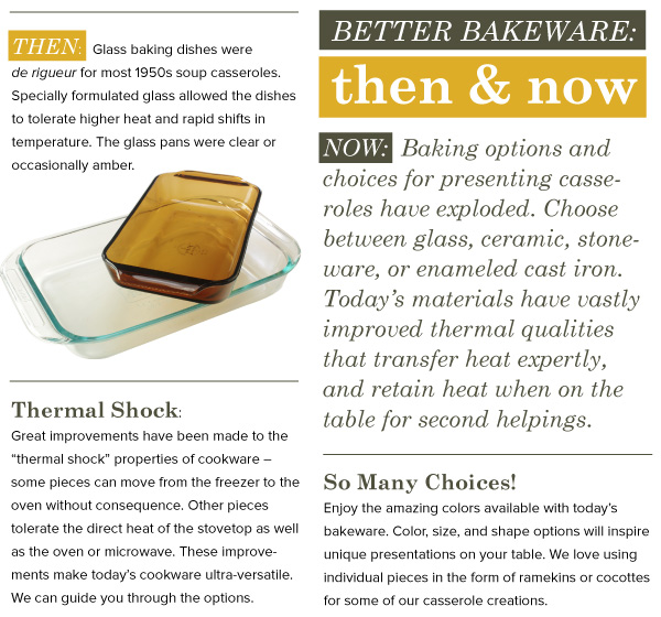 Better Bakeware: Then and Now