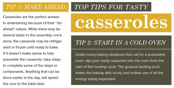 Top Tips for Tasty Casseroles