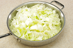 Leeks in Skillet
