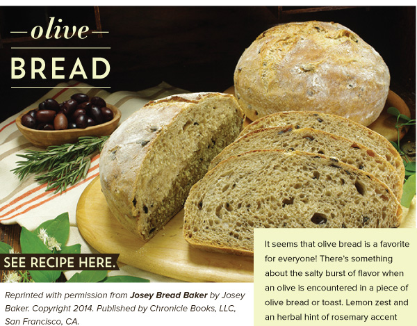 RECIPE: Olive Bread