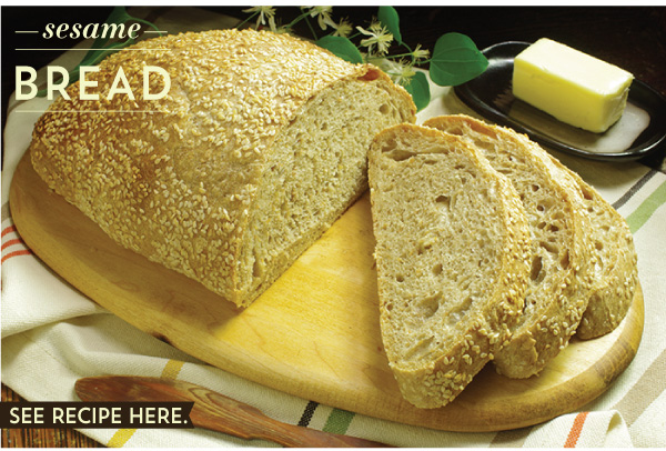 RECIPE: Sesame Bread