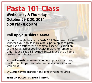 Pasta Class