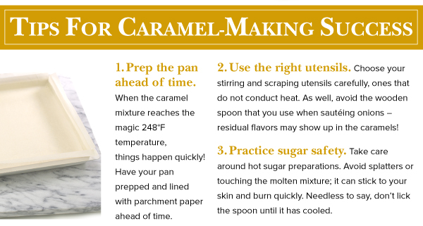 Tips for Caramel Making Success