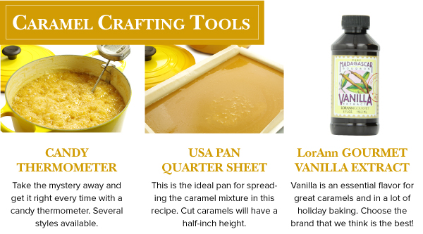 Caramel Crafting Tools