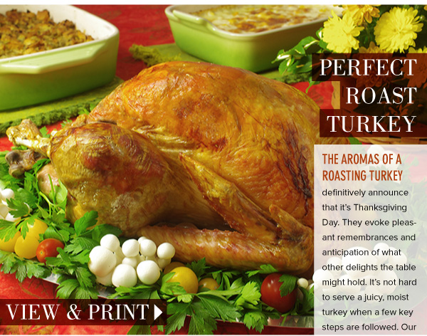 RECIPE: Perfect Roast Turkey