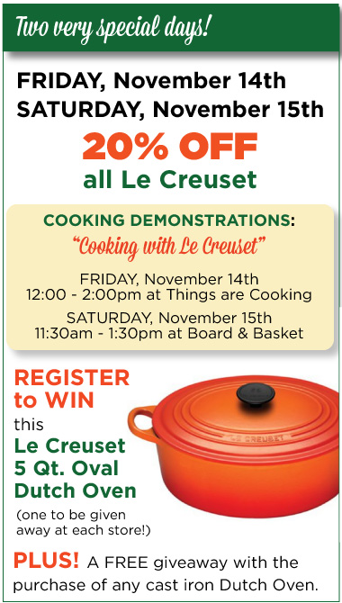 Le Creuset Events