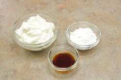 Sour Cream Topping Ingredients