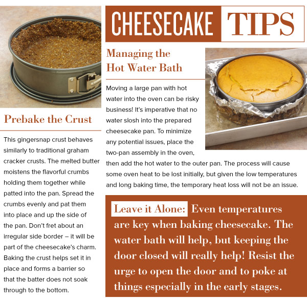 Cheesecake Tips