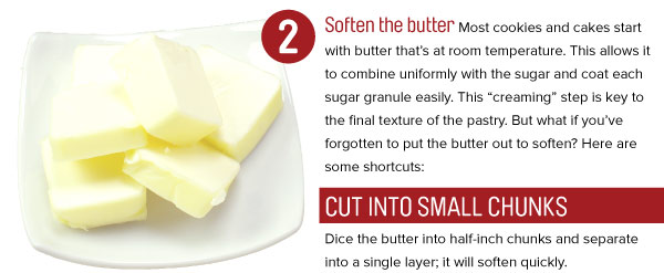 Soften the Butter