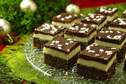 Peppermint Nanaimo Bars