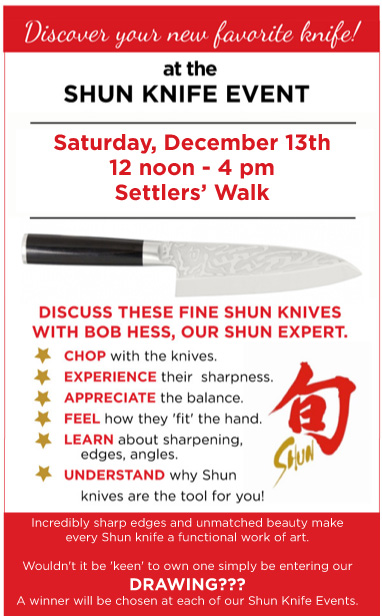 Shun Knife Event