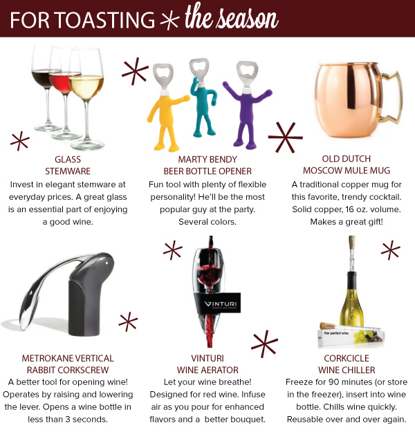 For Toasting the Season