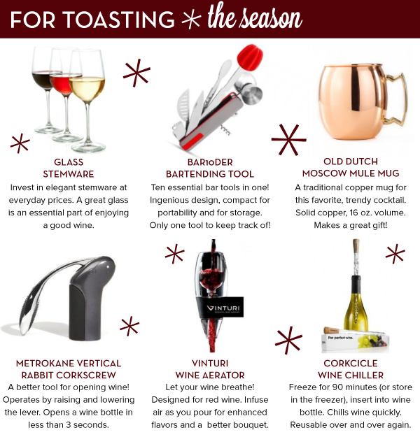 For Toasting the Season