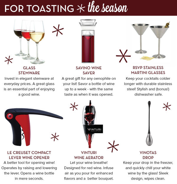 For Toasting the Season