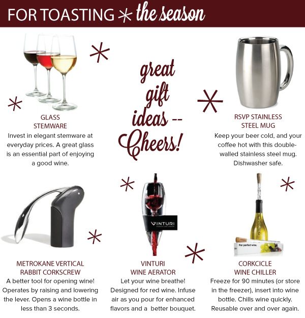 For Toasting the Season