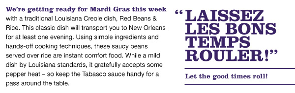Red Beans and Rice
