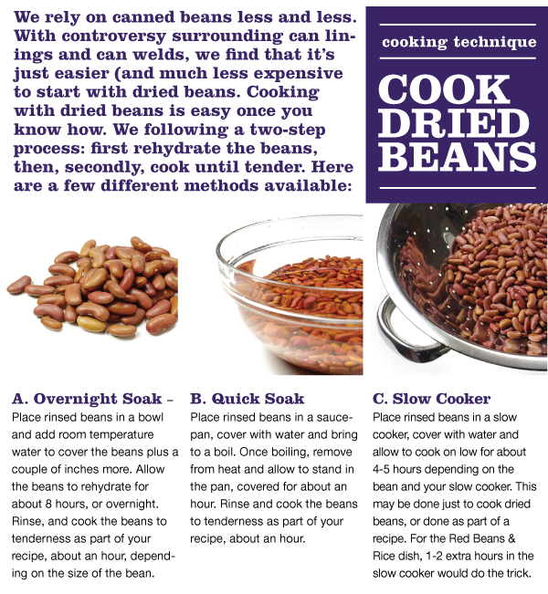 Cooking Technique: Cook Dried Beans