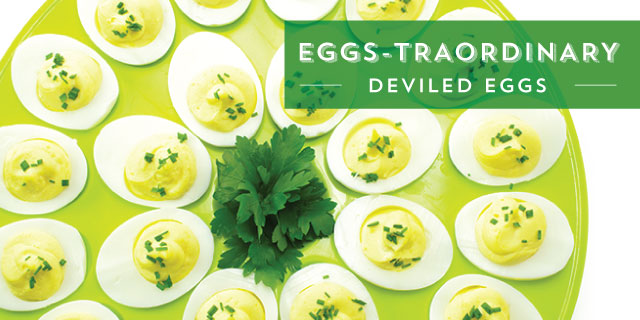 Deviled Eggs - 5 Ways