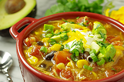 Slow-Cooker Chicken Enchilada Soup