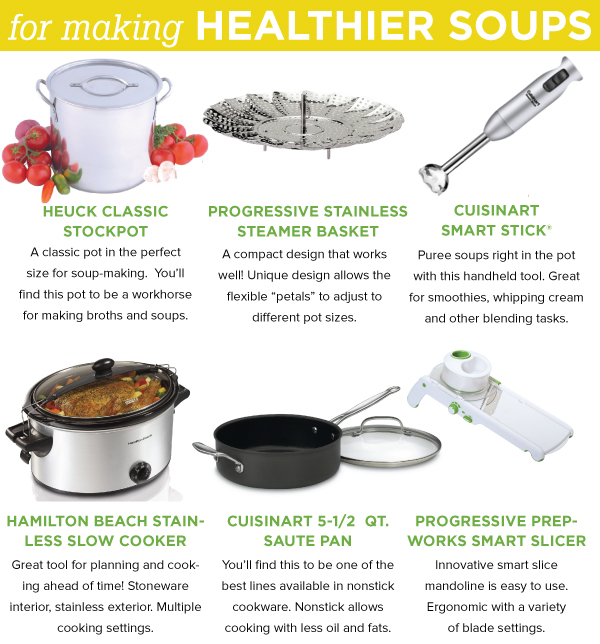 For Making Healthier Soups