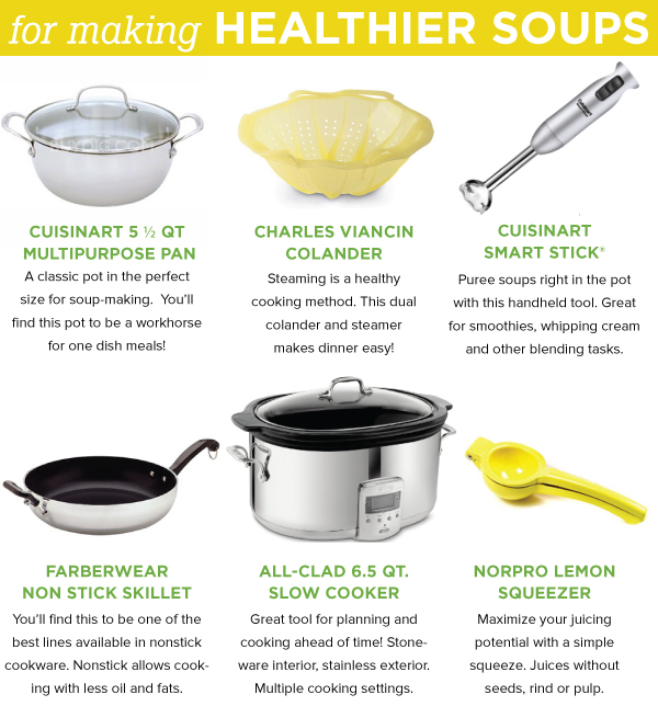 For Making Healthier Soups