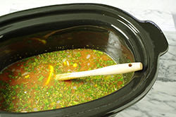 Soup in Cooker