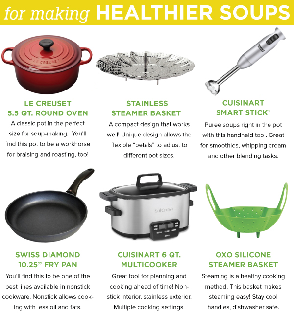 For Making Healthier Soups