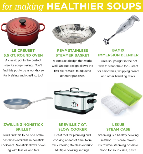 For Making Healthier Soups