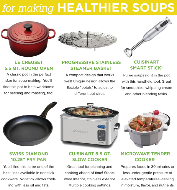 For Making Healthier Soups