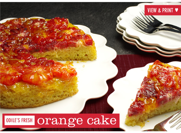 RECIPE: Odile's Fresh Orange Cake