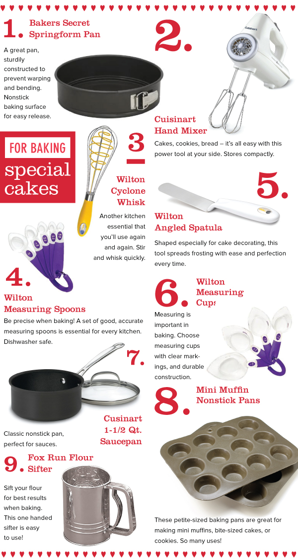 For Baking Special Cakes