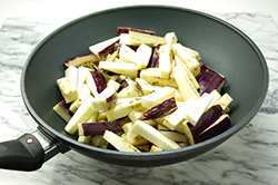 Eggplant in Wok
