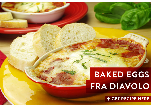 RECIPE: Baked Eggs Fra Diavolo