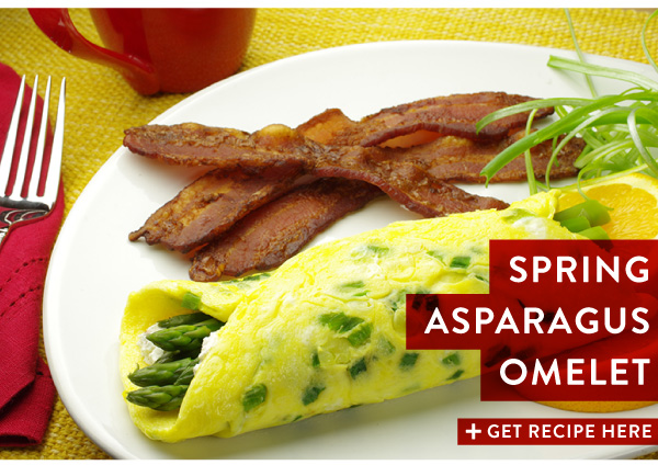 RECIPE: Spring Asparagus Omelet