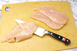 Halving Chicken Breasts
