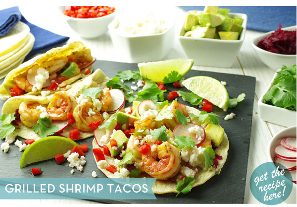 RECIPE: Grilled Shrimp Tacos