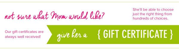 Gift Certificates