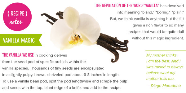 Recipe Notes: Vanilla