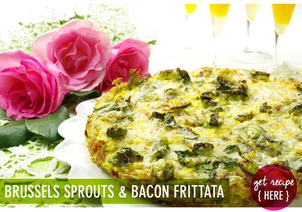 RECIPE: Brussels Sprouts and Bacon Frittata