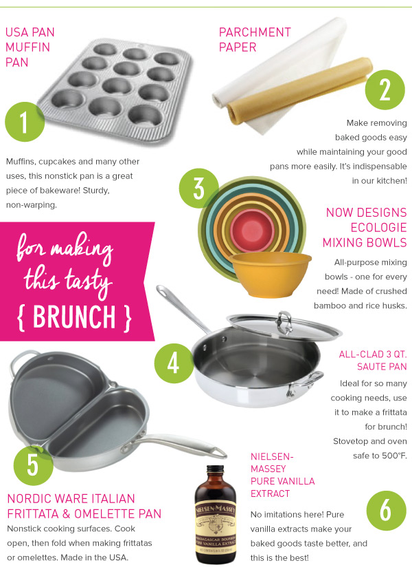 For Making This Tasty Brunch