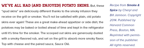 RECIPE: Smoked Spud Skins