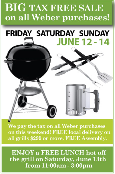 Weber Sale