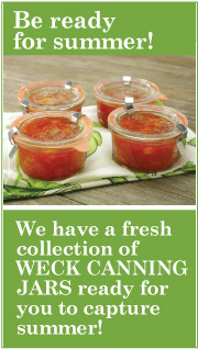 Weck Canning Jars