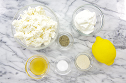 Whipped Feta Ingredients
