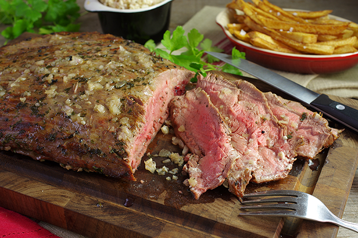 Bistro Steak and Frites with Shallot Butter