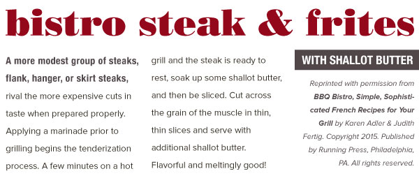 RECIPE: Bistro Steak and Frites