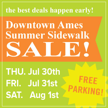 Downtown Summer Sidewalk Sale